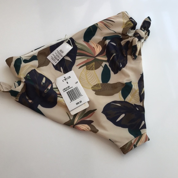 L*Space Bummin’ Bikini Bottoms Lotus Floral - Picture 4 of 12